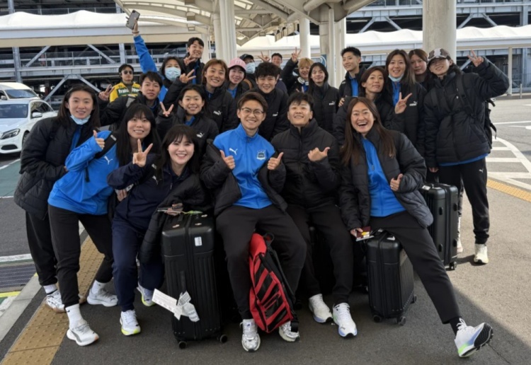 武漢女足前往日本參加女足亞冠！王霜曬照：日本，我們來了